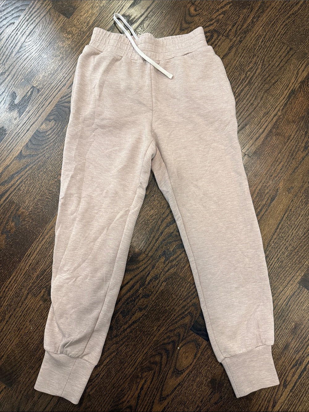 Varley Tan Drawstring Joggers